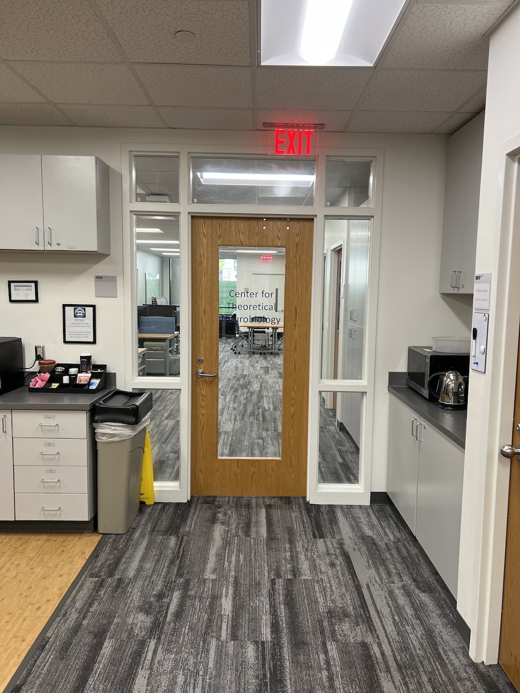 Center for Theoretical Neurobiology entrance